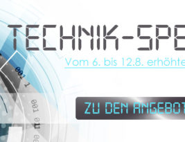 Technik-Special bei rewardo vom 6.-12. August 2018