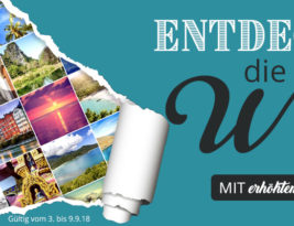 Günstiger in die Ferien mit erhöhtem CASHBACK von rewardo