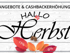 Herbst-Special bei rewardo