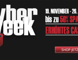 Cyber Week vom 19. bis zum 26. November 2018